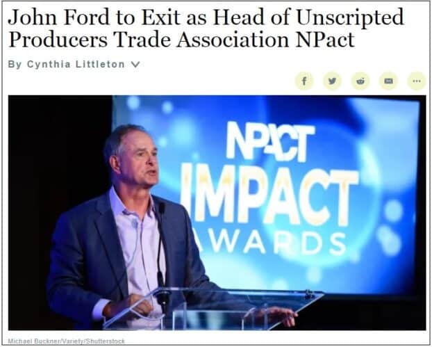 Ford exited trade association NPact